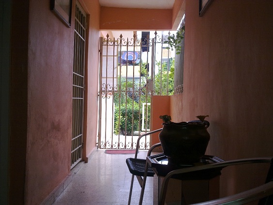 'Hall to the bedroom' Casas particulares are an alternative to hotels in Cuba.